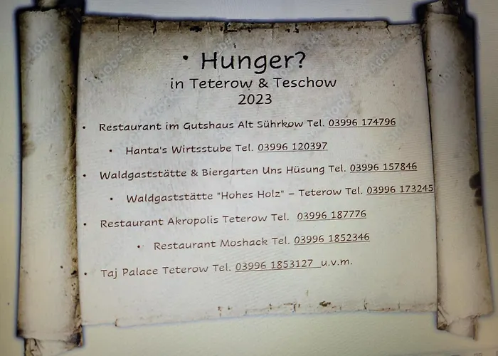 Ferienwohnung Teschow Lägenhet